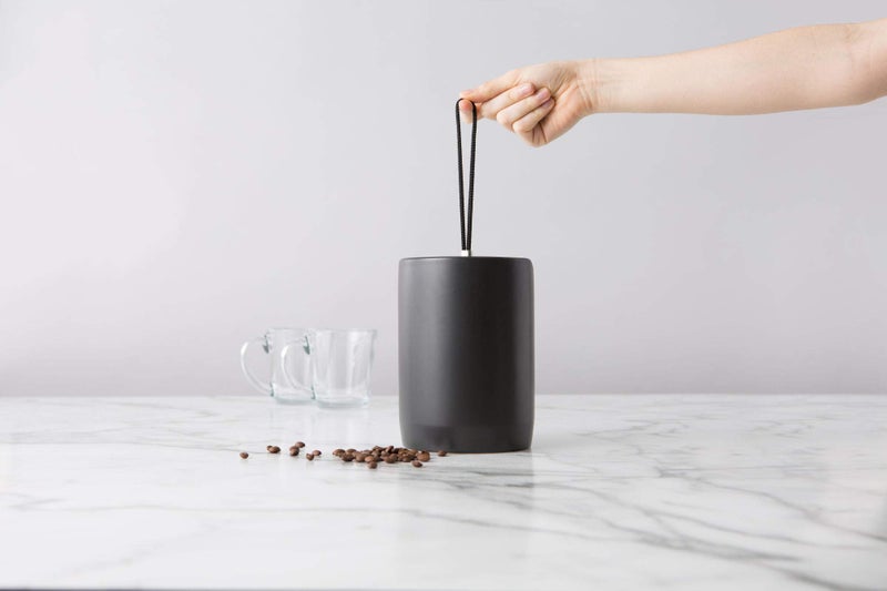Chef'n Ceramic Coffee Canister, One Size, Anthracite - Image 4